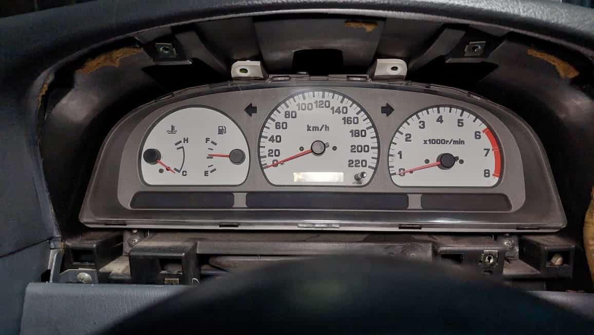  Dashboard Nissan Terrano Spirit Error Odometer Mati Indikator Bensin Mati RPM Mati