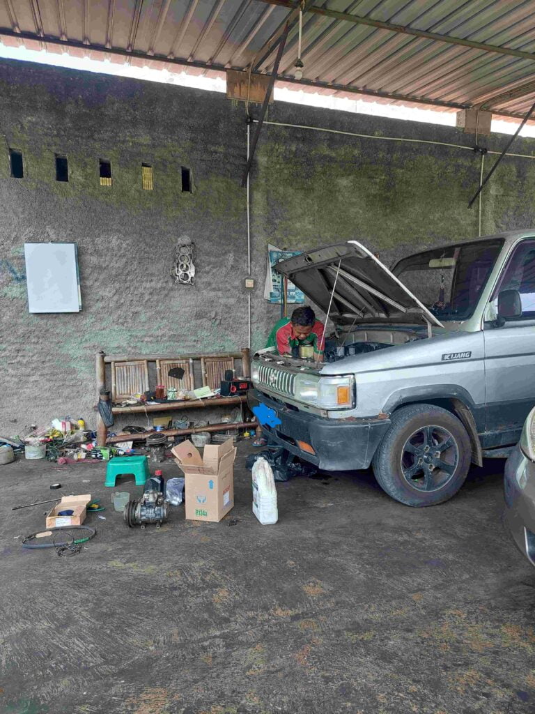 Modifikasi AC Kijang Super Dengan Kompresor Xenia 1000