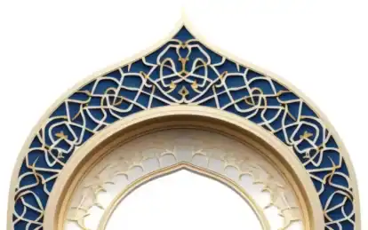 Desain stiker mihrab mini gratis