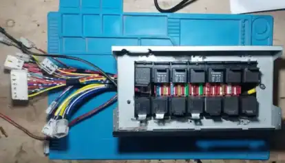 Membuat sistem relay mobil kijang super jimny katana carry jimmy